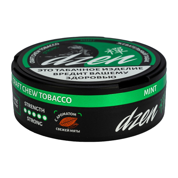 Жевательный табак Dzen Strong Mint 9 грамм в Челябинске