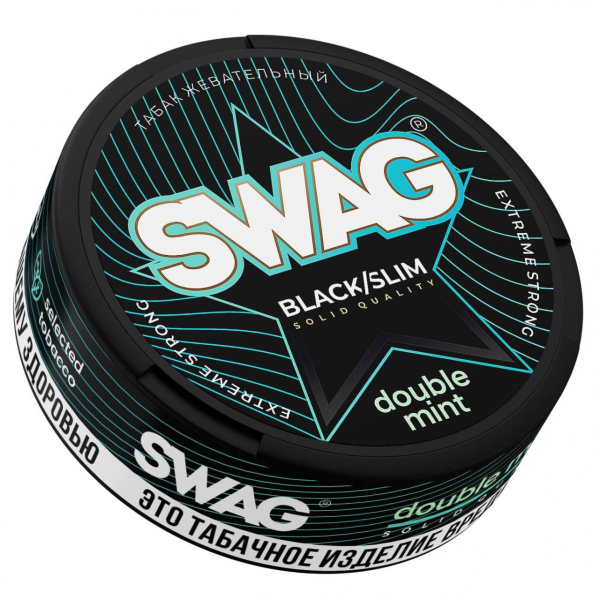 Жевательный табак Swag Strong Double Mint 10 грамм в Челябинске