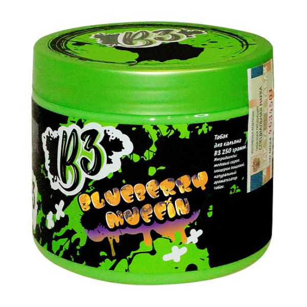 Табак B3 Blueberry Muffin  250 грамм в Челябинске