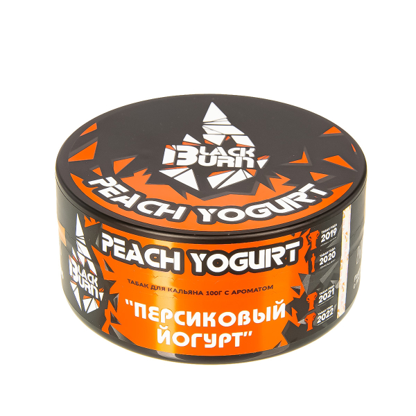 Табак Burn Black Peach Yogurt  100 грамм в Челябинске
