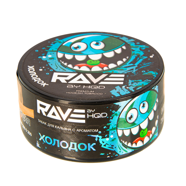 Табак Rave By Hqd Холодок  25 грамм в Челябинске