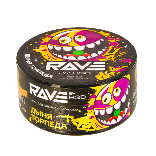 Табак Rave By Hqd Дыня Торпеда  25 грамм в Челябинске