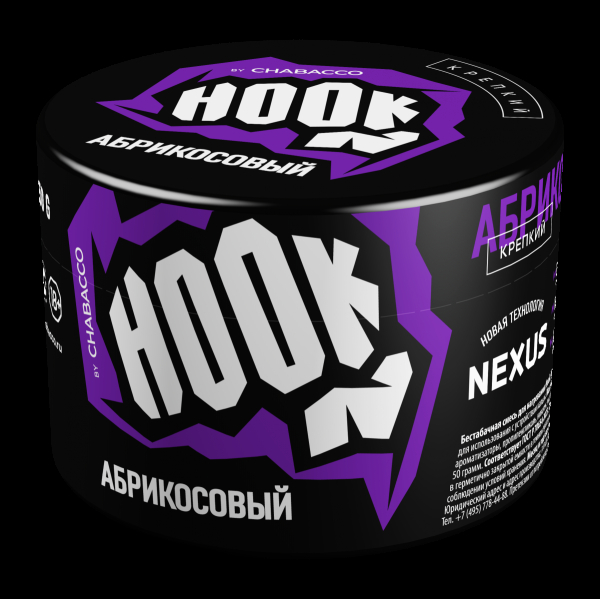 Табак Hook Абрикосовый  50 грамм в Челябинске