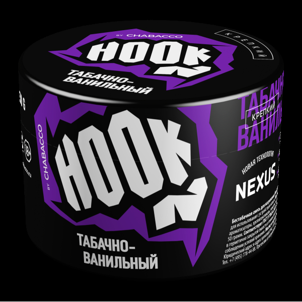 Табак Hook Табачно-Ванильный  50 грамм в Челябинске