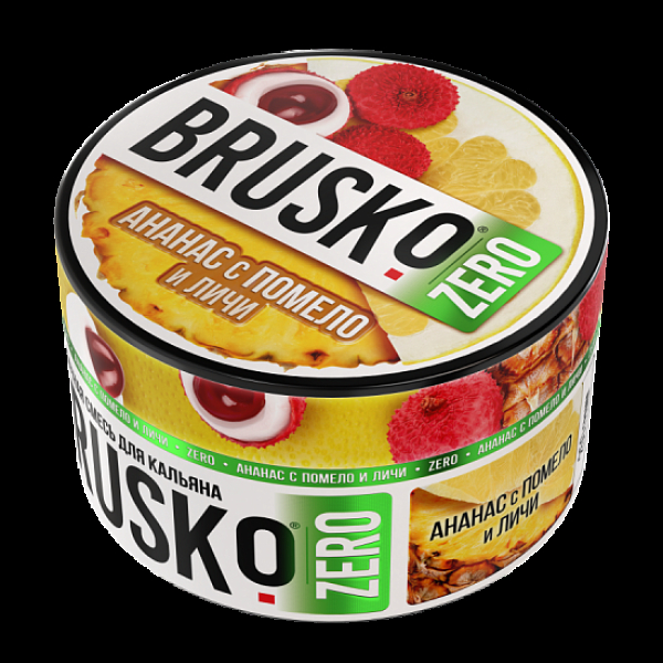 Смесь Brusko Ананас С Помело И Личи (Zero)  250 гр в Челябинске