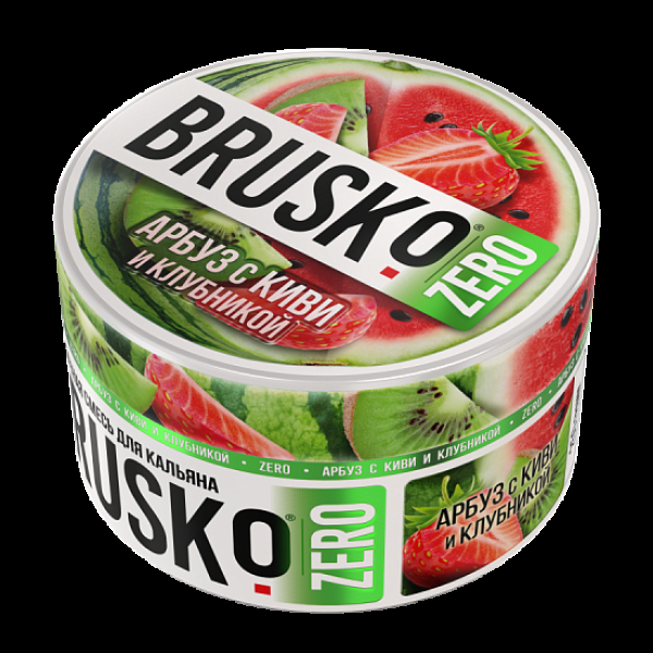 Смесь Brusko Арбуз С Киви И Клубникой (Zero)  250 гр в Челябинске