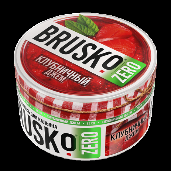 Смесь Brusko Клубничный Джем (Zero)  250 гр в Челябинске