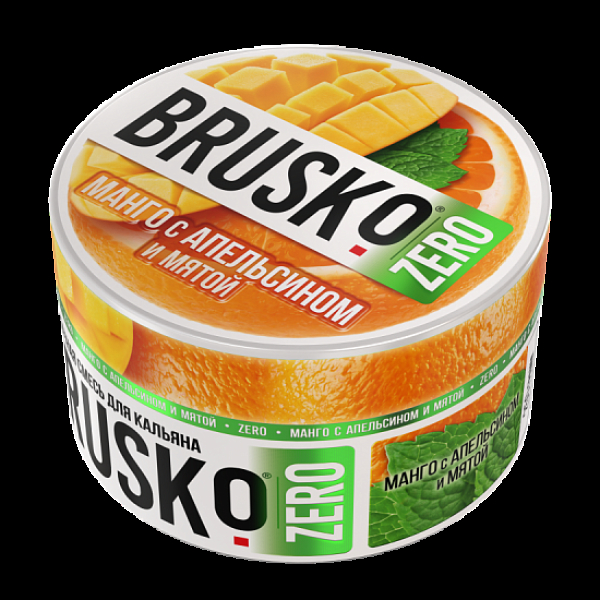 Смесь Brusko Манго С Апельсином И Мятой (Zero)  250 гр в Челябинске