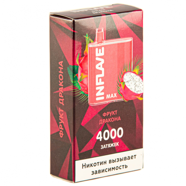 Inflave Max Фрукт Дракона (4000 Затяжек) в Челябинске