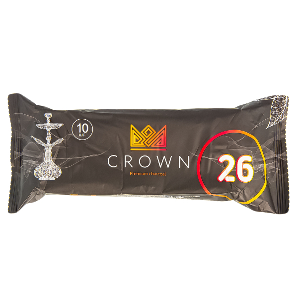 Уголь Crown Кокосовый 10 Шт (26 Мм) в Челябинске