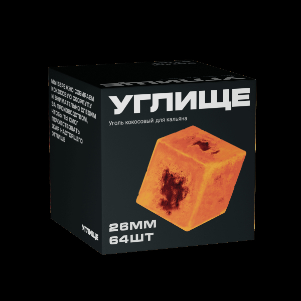 Уголь Углище Кокосовый 64 Шт (26 Мм) в Челябинске