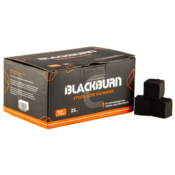 Уголь Blackburn Кокосовый 72 Шт (25 Мм) в Челябинске