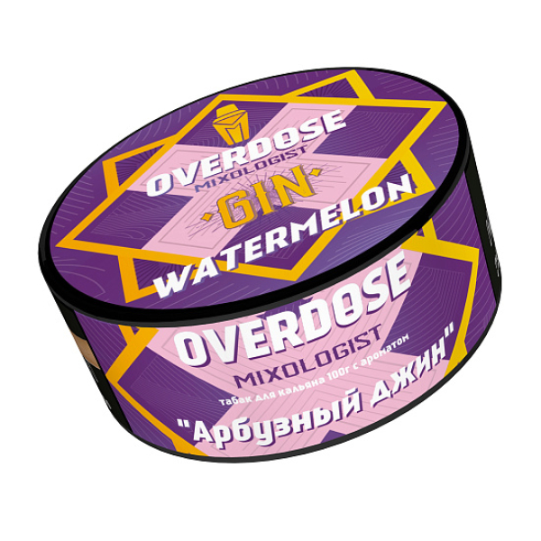 Табак Overdose Gin Watermelon  100 грамм в Челябинске
