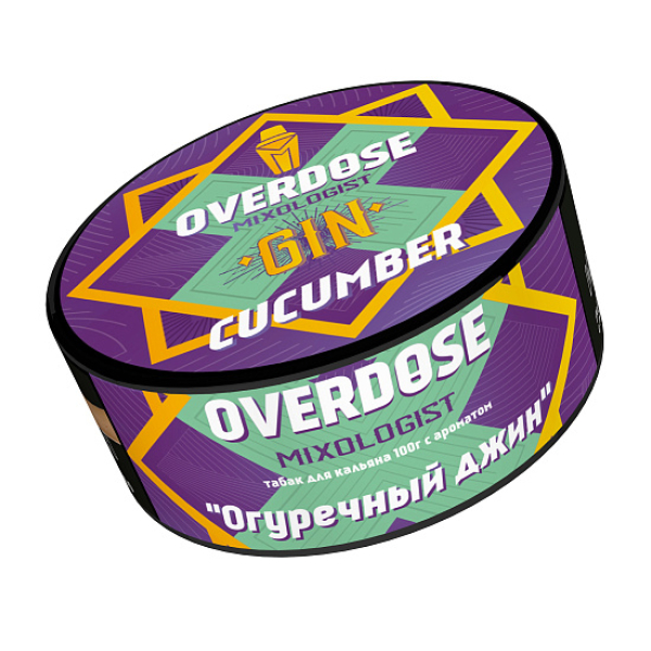 Табак Overdose Gin Cucumber  100 грамм в Челябинске
