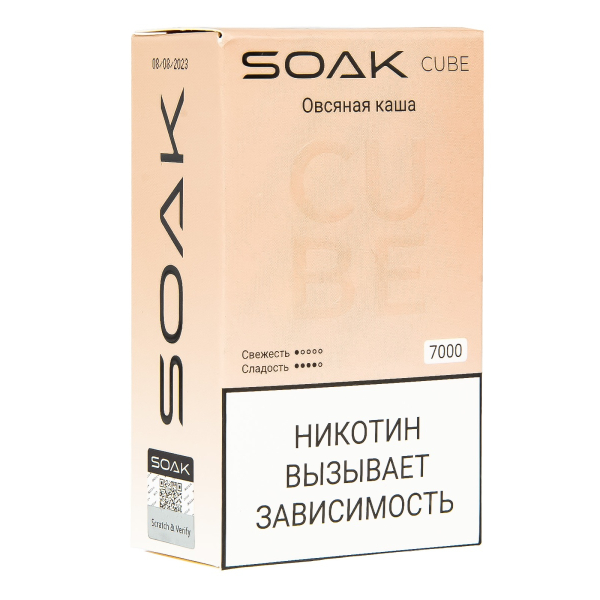 Soak Cube Овсяная Каша 7000 Затяжек в Челябинске