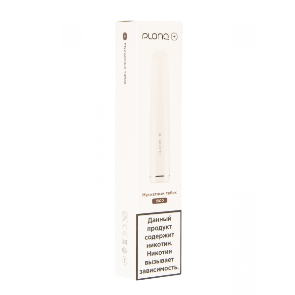 Plonq Plus Мускатный Табак (1500 Затяжек) 20 Мг в Челябинске