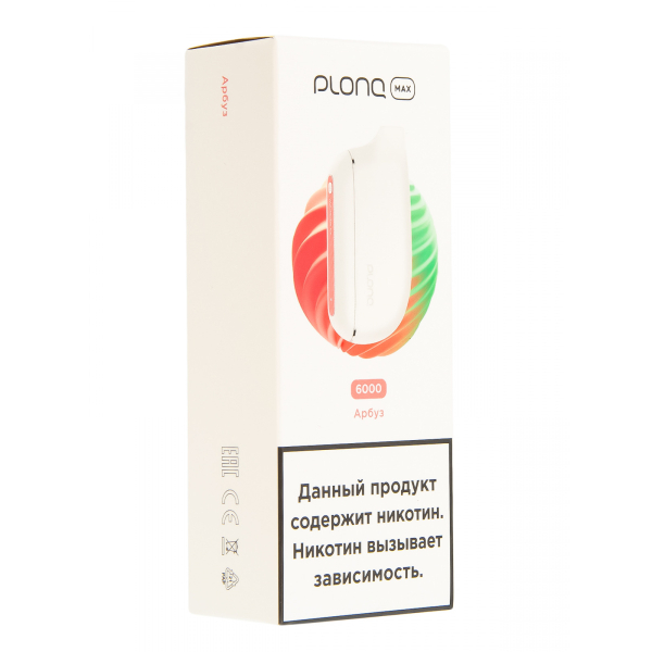 Plonq Max Арбуз (6000 Затяжек) 20 Мг в Челябинске
