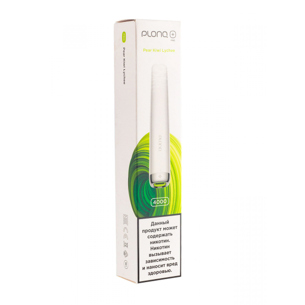 Plonq Plus Pro Груша Киви Личи (4000 Затяжек) 20 Мг в Челябинске