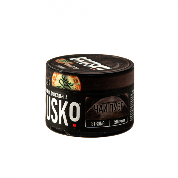 Смесь Brusko Strong Чай Пуэр  50 гр в Челябинске