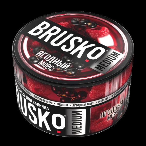 Смесь Brusko Medium Ягодный Морс  250 гр в Челябинске