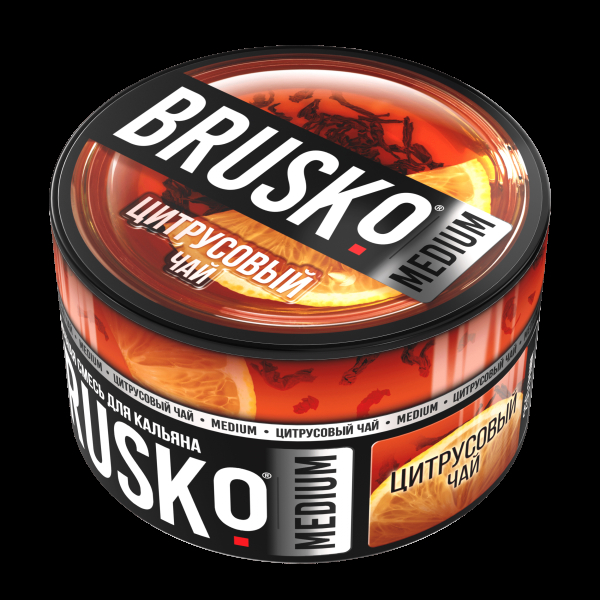 Смесь Brusko Medium Цитрусовый Чай  250 гр в Челябинске