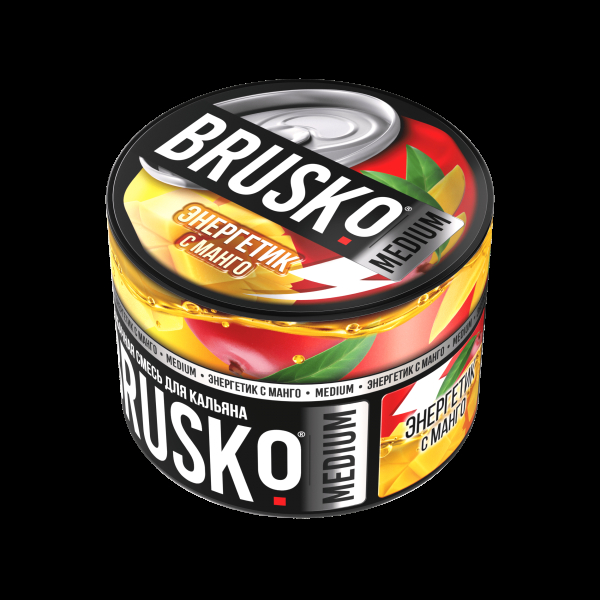 Смесь Brusko Medium Энергетик С Манго  50 гр в Челябинске