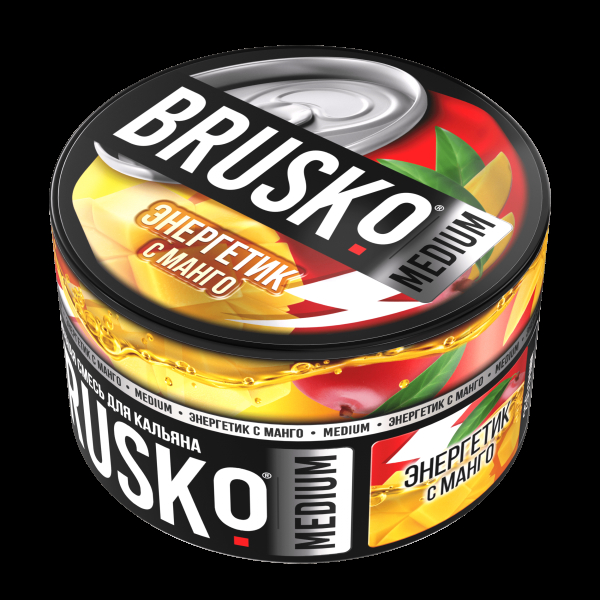 Смесь Brusko Medium Энергетик С Манго  250 гр в Челябинске