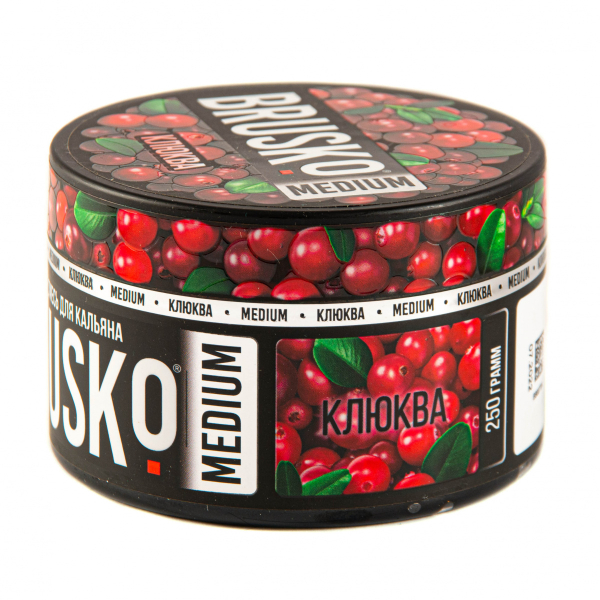Смесь Brusko Medium Клюква  250 гр в Челябинске