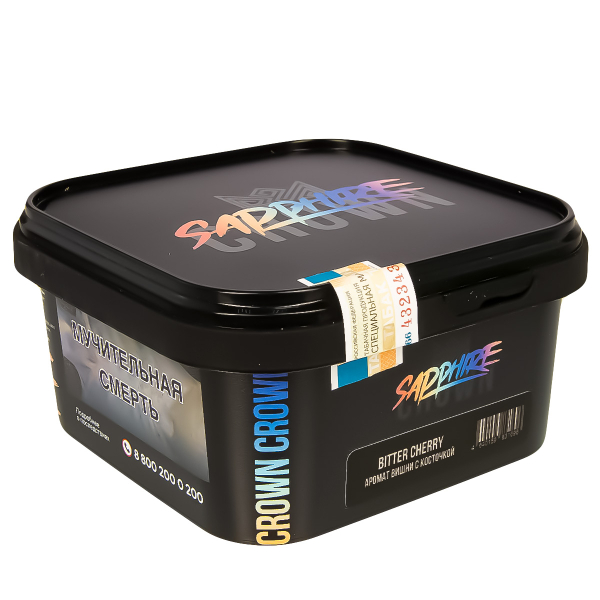 Табак Sapphire Crown Bitter Cherry  200 грамм в Челябинске