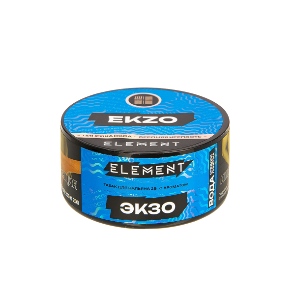 Табак Element Вода Ekzo New  25 грамм в Челябинске