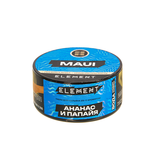 Табак Element Вода Maui New  25 грамм в Челябинске