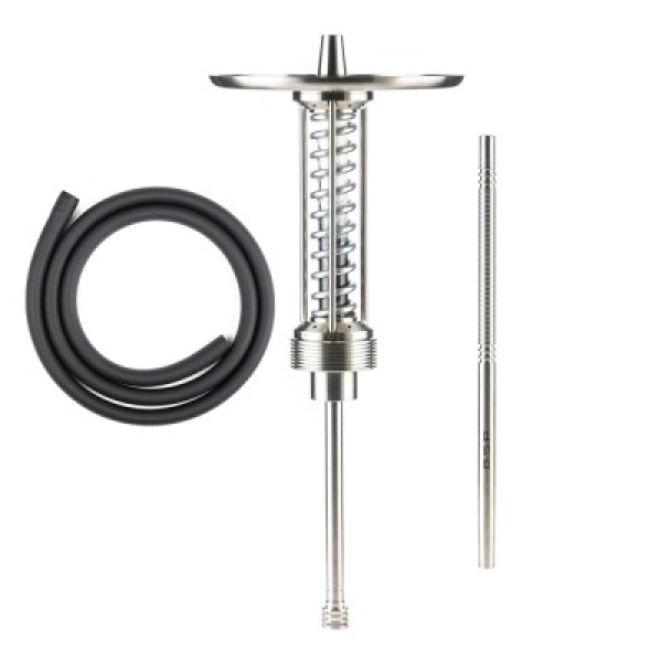 Кальян Bsp Hookah Cybertank White Black Chrome в Челябинске