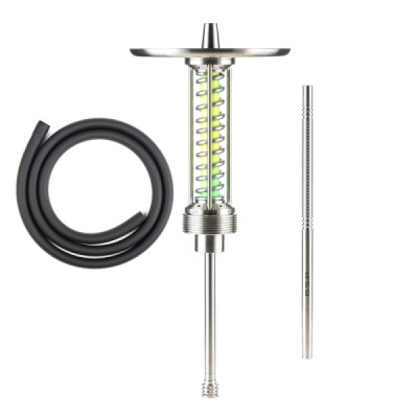 Кальян Bsp Hookah Cybertank Yellow Green Chrome в Челябинске
