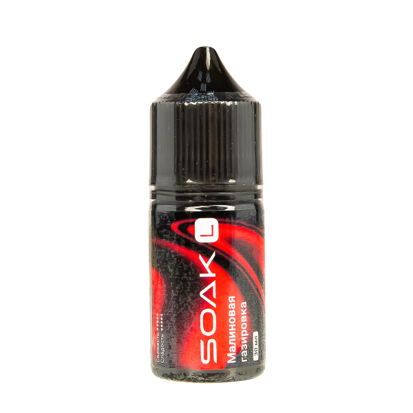 Жидкость Soak L30 Raspberry Soda 30 Мл 2 Мг в Челябинске
