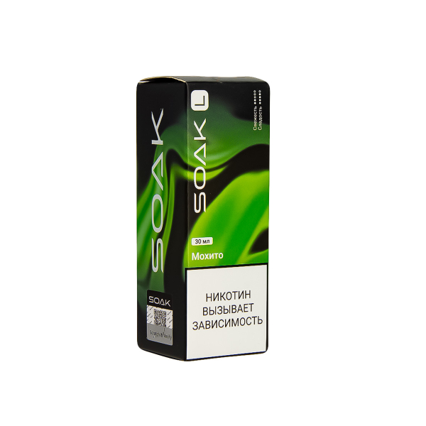 Жидкость Soak L30 Mojito Blanco 30 Мл 2 Мг в Челябинске