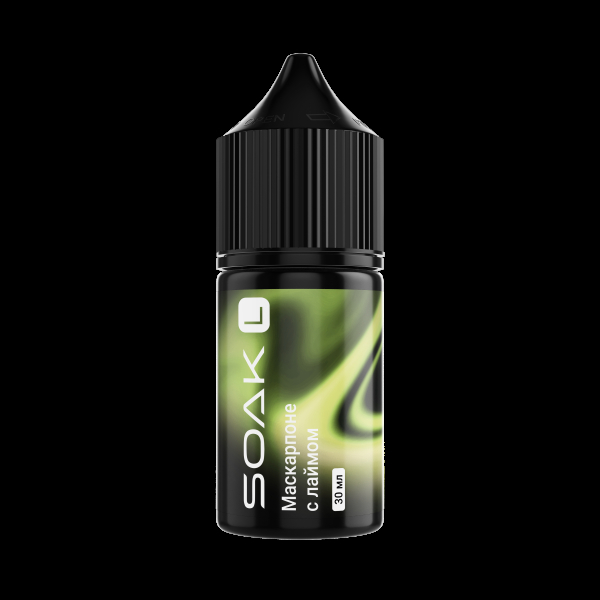 Жидкость Soak L30 Mascarpone Lime 30 Мл 2 Мг в Челябинске