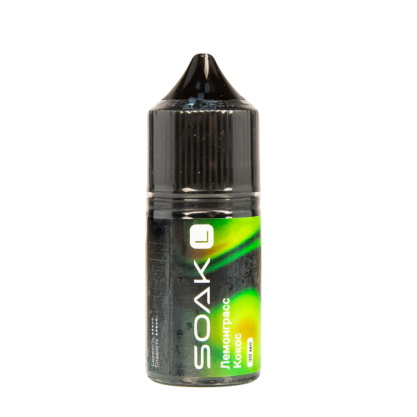 Жидкость Soak L30 Lemongrass Coconut 30 Мл 2 Мг в Челябинске