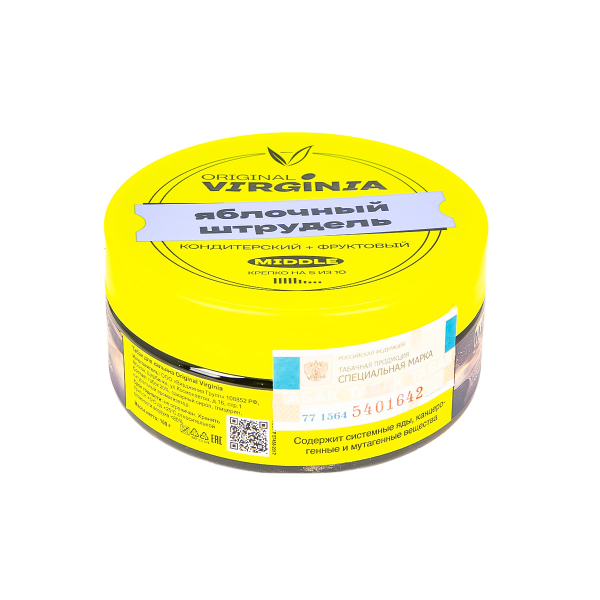 Табак Original Virginia Middle Яблочный Штрудель  100 грамм в Челябинске