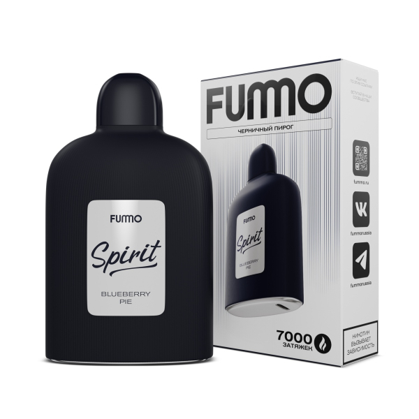 Электронка Fummo Spirit Черничный Пирог   в Челябинске
