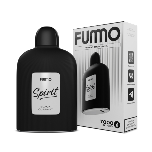 Электронка Fummo Spirit Черная Смородина   в Челябинске