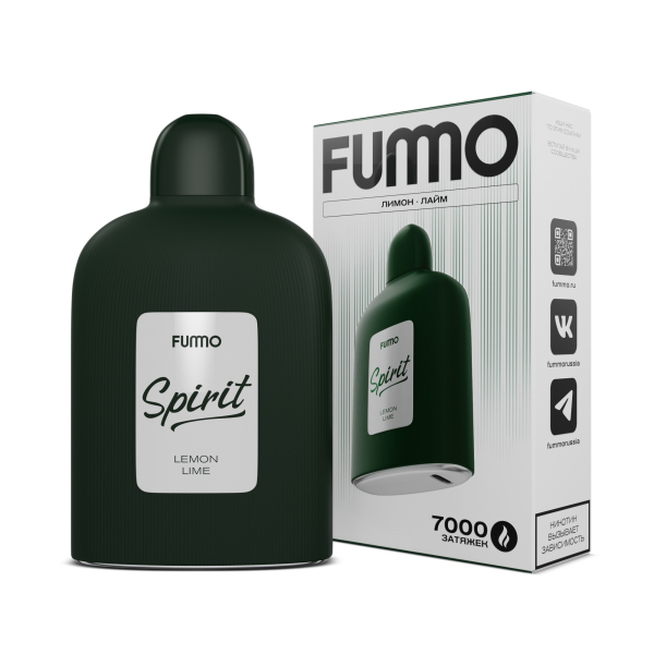 Электронка Fummo Spirit Лимон Лайм  в Челябинске