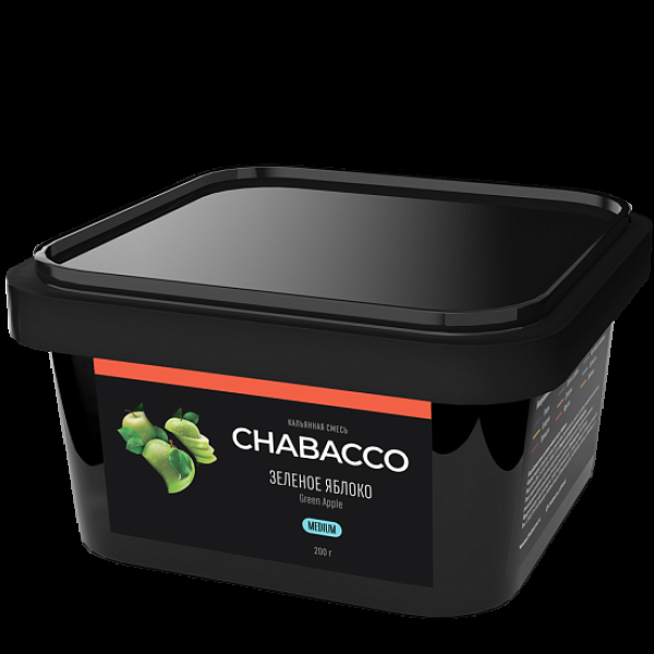 Смесь Chabacco Green Apple    Medium 200 гр в Челябинске