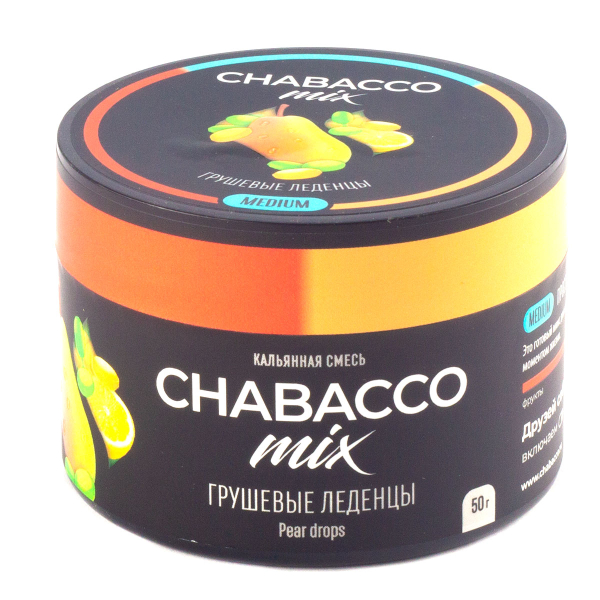 Смесь Chabacco Mix Pear Drops   Medium 50 гр в Челябинске