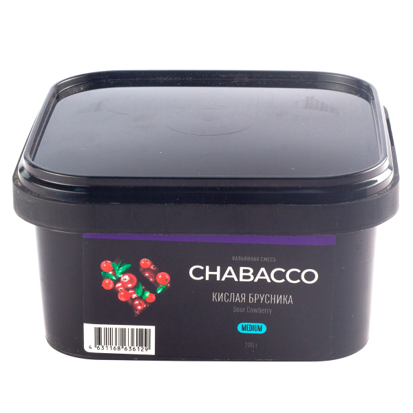 Смесь Chabacco Sour Cowberry    Medium 200 гр в Челябинске