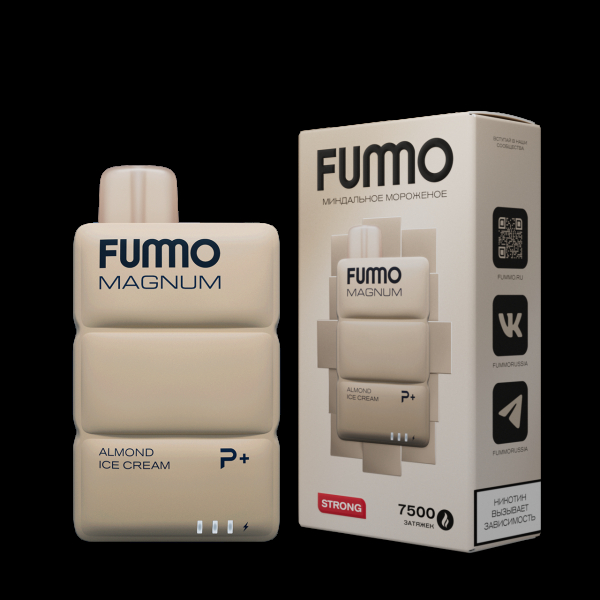 Электронка Fummo Magnum Миндальное Мороженое (7500 Затяжек) в Челябинске