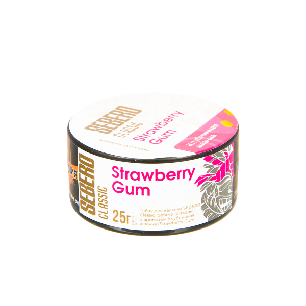 Табак Sebero Strawberry Gum  25 грамм в Челябинске