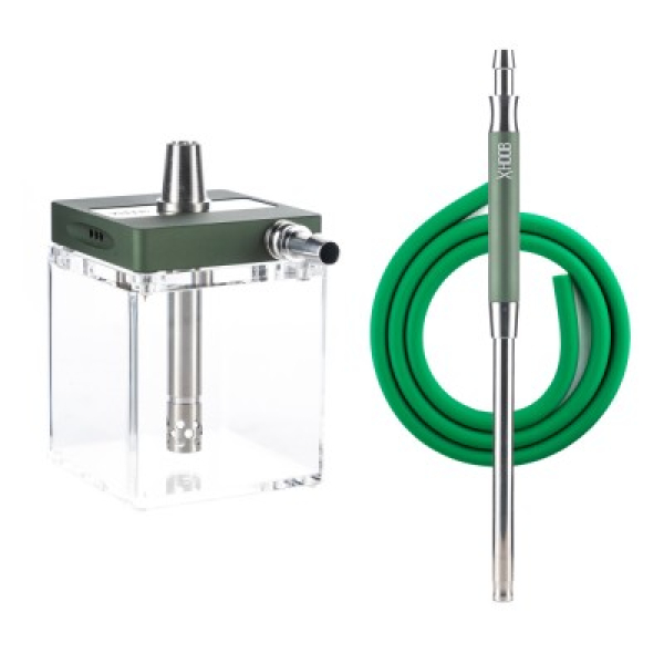 Кальян Hoob Subatom British Racing Green Steel в Челябинске