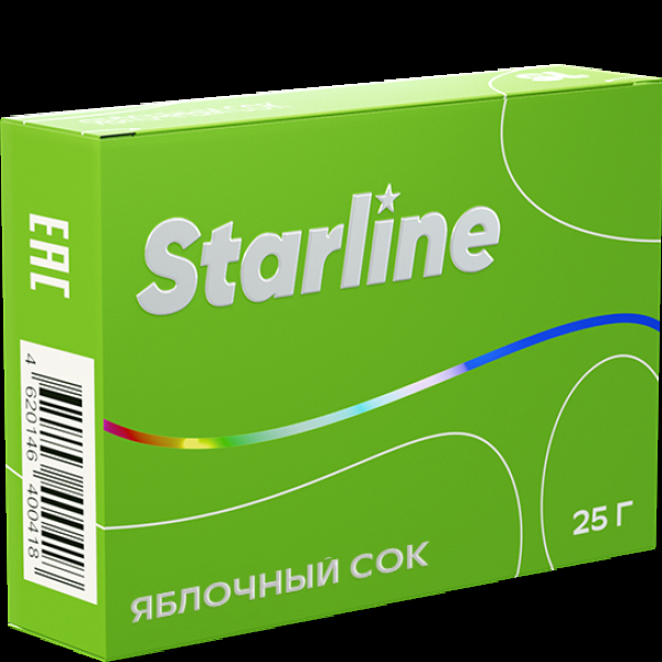 Табак Starline Яблочный Сок  25 грамм в Челябинске