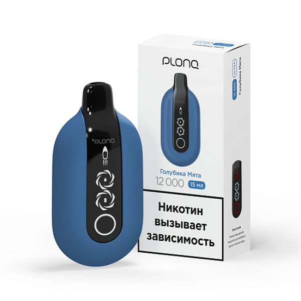 Электронка Plonq Ultra 12000 Голубика Мята в Челябинске