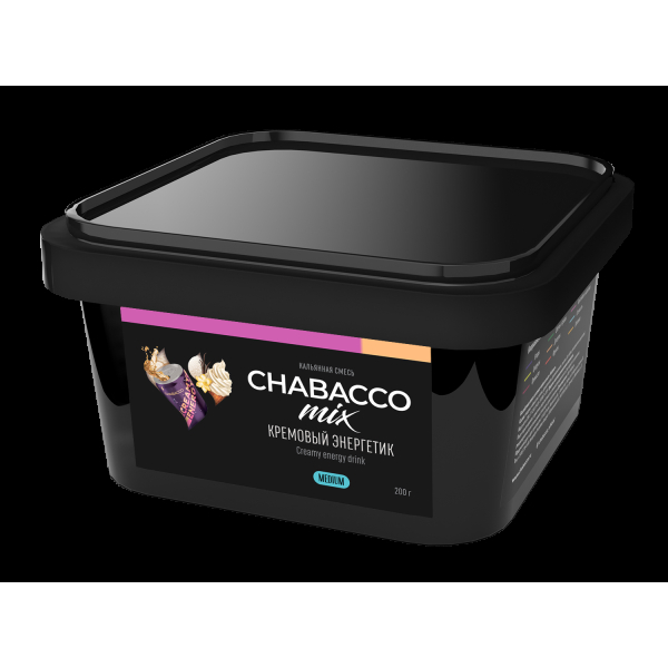 Смесь Chabacco Mix Medium Creamy Energy Drink  200 гр в Челябинске